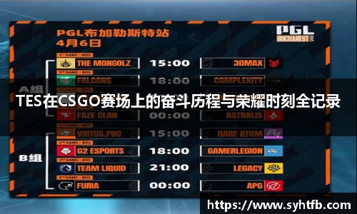 TES在CSGO赛场上的奋斗历程与荣耀时刻全记录